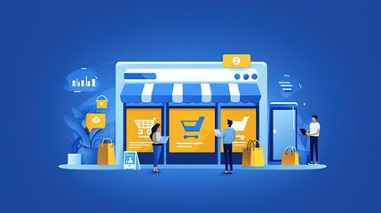 Seamless digital storefronts for sellers